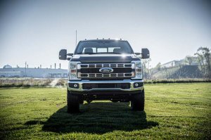 Ford F350 Suspension Lift Kit - Zone Offroad - 3.5in Radius Arm Drop Bracket - `23-`26